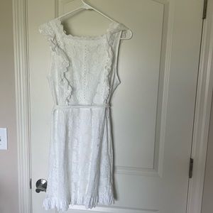 Beautiful white lace dress
